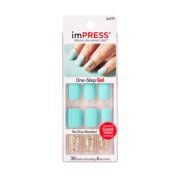 Kiss Impress Manicure Press On Nails in Pop Star-Kiss Impress Nails Presson Nails, Mint Color, Manicure, Best Maincure